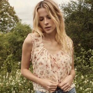 Doen Traveler Top NWT Tuileries Bloom Sz XXS / XS